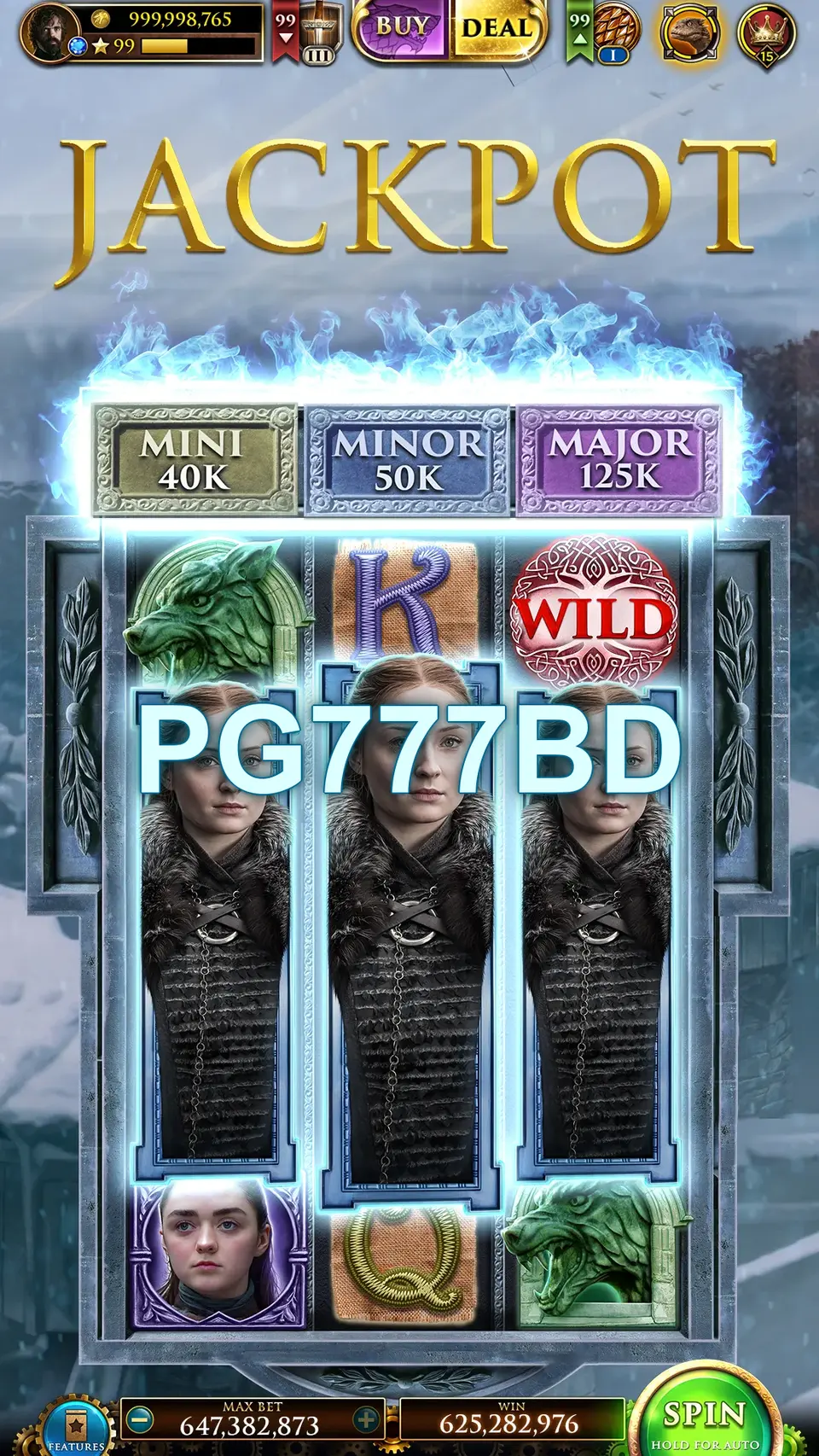PG777BD লগইন